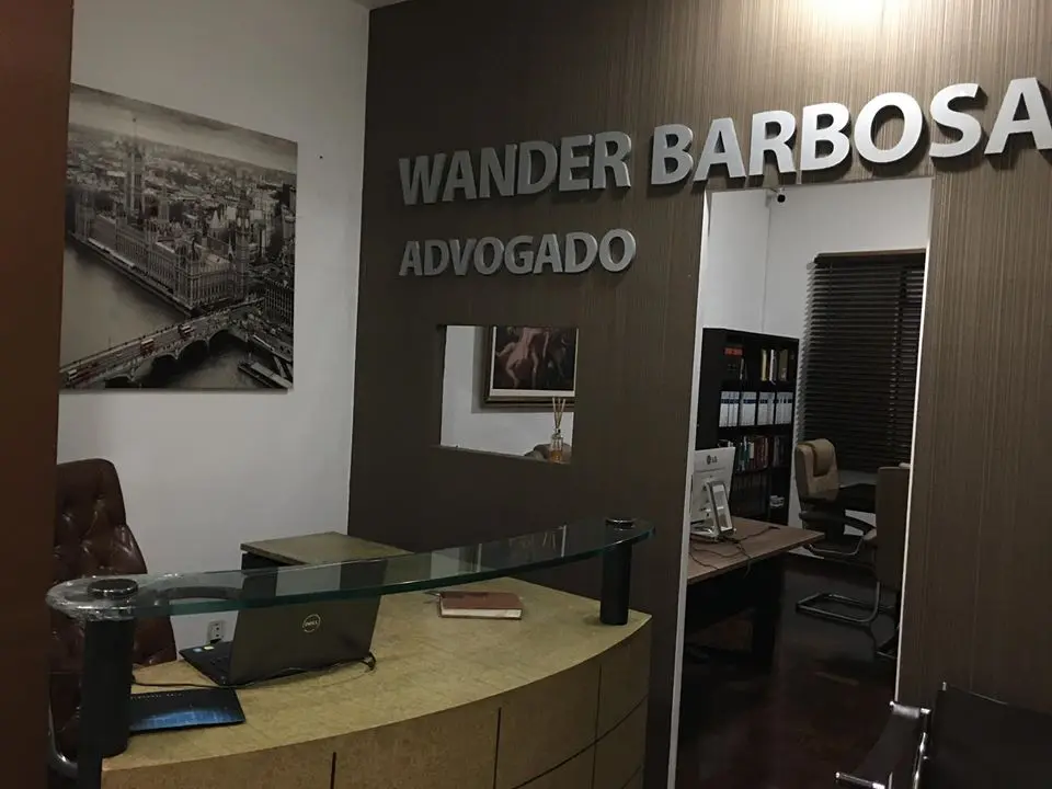 Recepção do escritório de Wander Barbosa