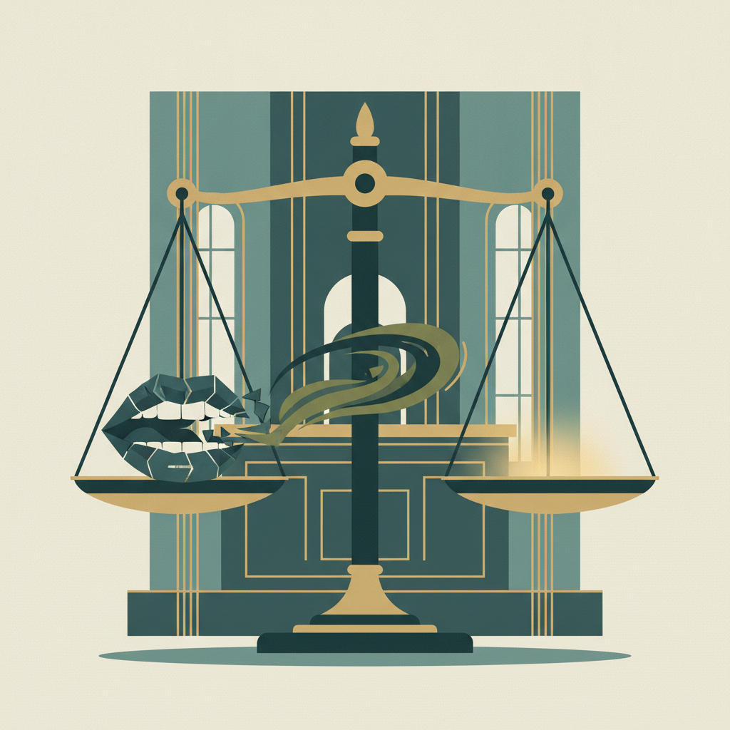 Ilustração — Advogado para Calúnia: Defesa Especializada Quando Sua Honra É Atacada