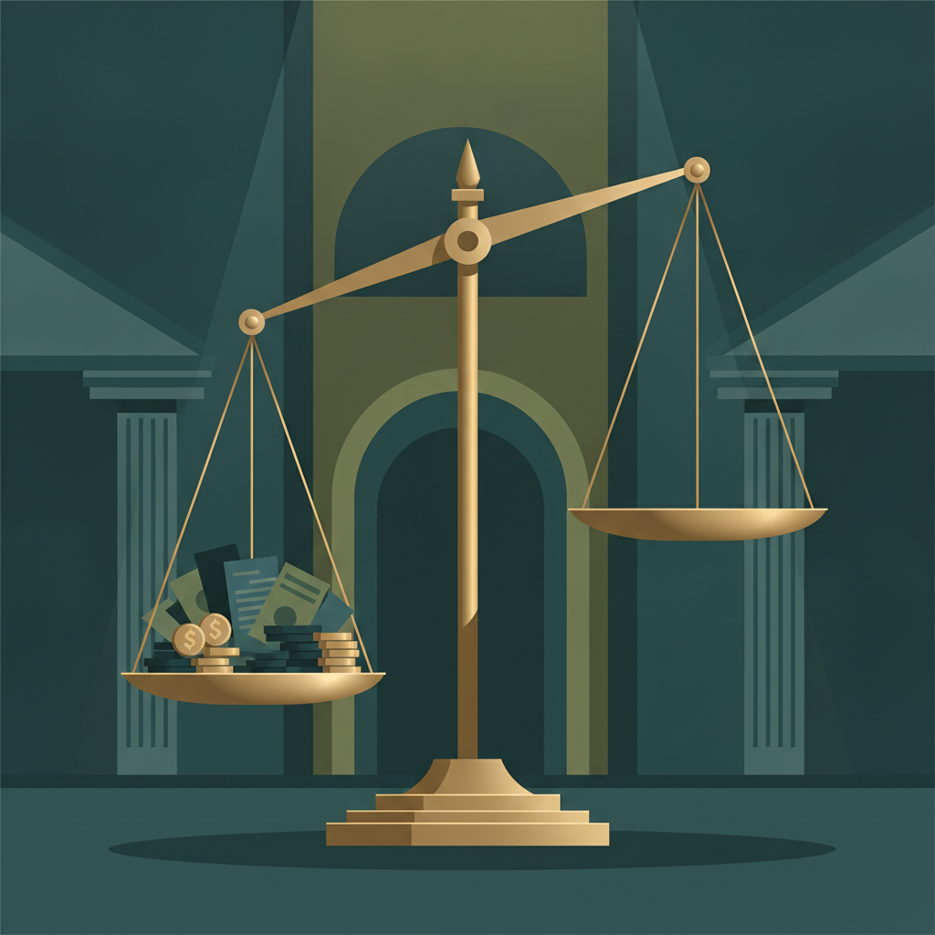 Ilustração — Advogado para Crimes Empresariais em São Paulo